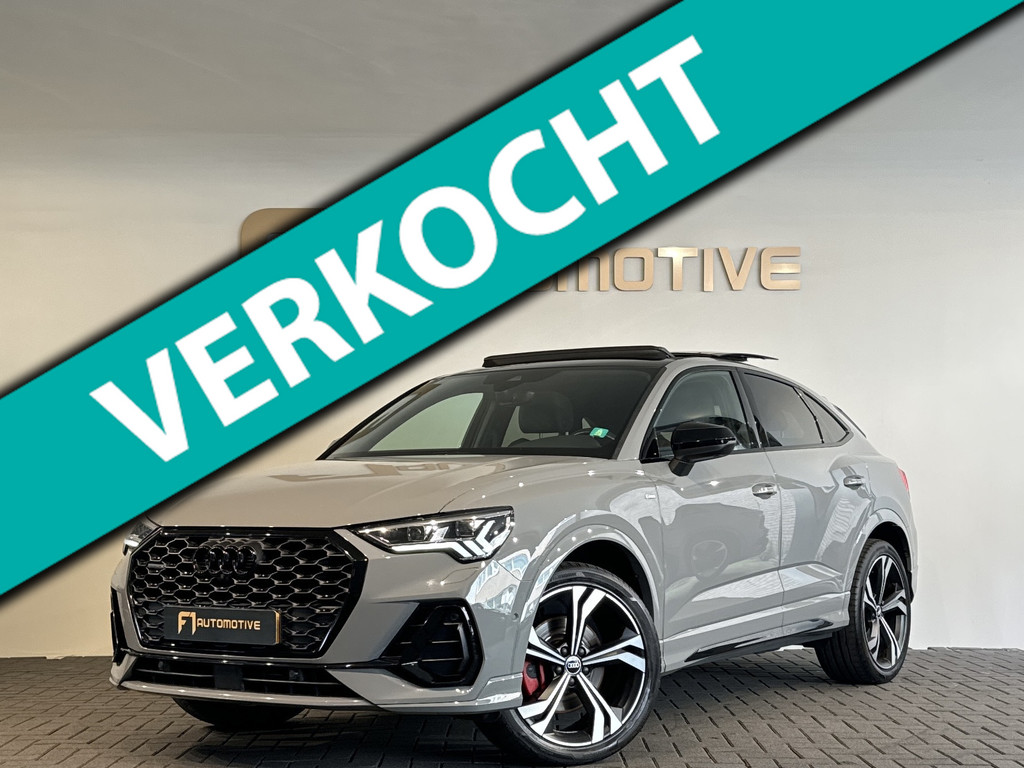 Audi Q3 Sportback 45 TFSI quattro S Edition Pano|Trekhaak|360|B&o|BlindSpot|ACC|Lane Assist|Sfeer| 55465672-0.jpg | F1 Automotive